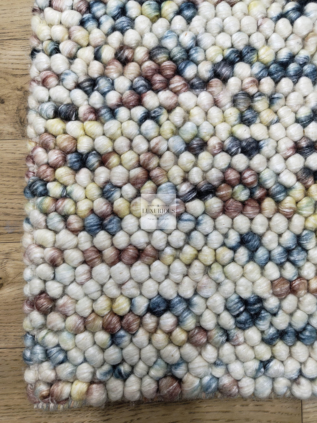 Pebbles Mirage Hand Woven Wool Rug