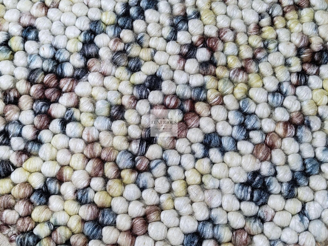 Pebbles Mirage Hand Woven Wool Rug