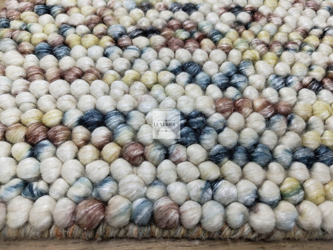 Pebbles Mirage Hand Woven Wool Rug