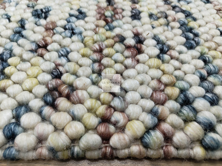 Pebbles Mirage Hand Woven Wool Rug