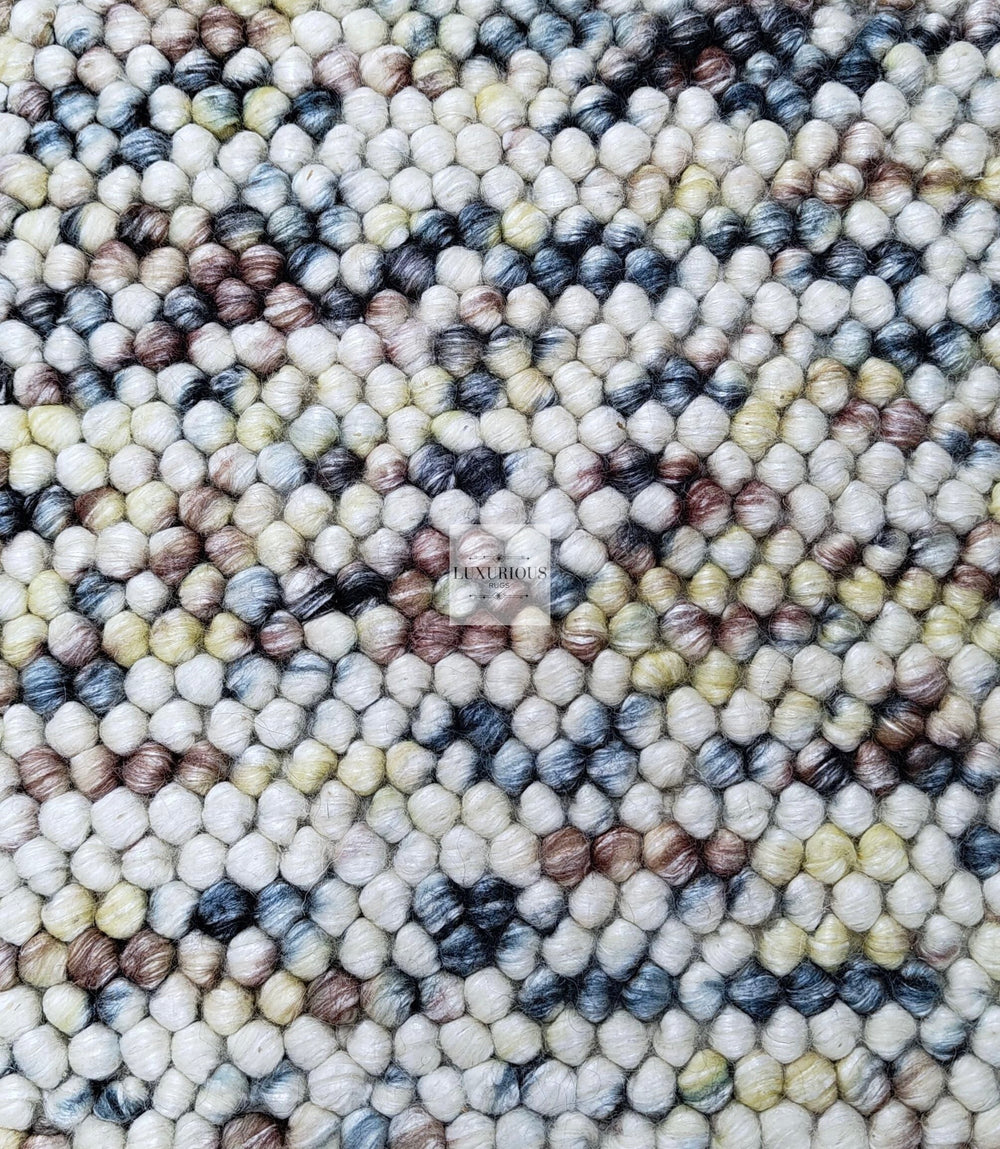Pebbles Mirage Hand Woven Wool Rug