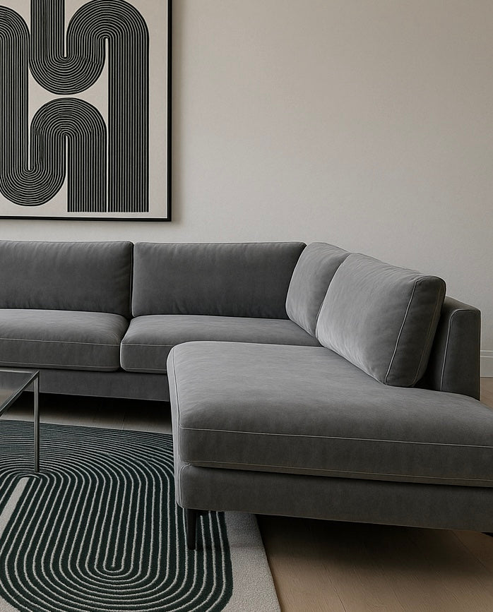 ARIA Viper Modern Rug 100% Wool Sage Green Hand Tufted Rug