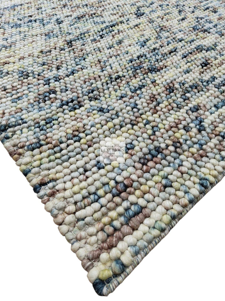 Pebbles Mirage Hand Woven Wool Rug