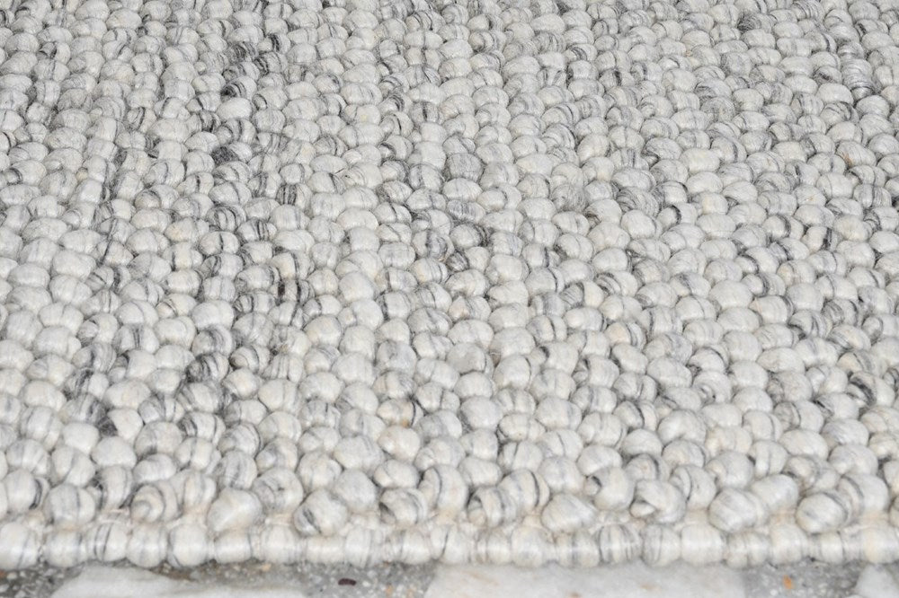 OVATION - OYSTER Hand Woven 80% Wool and 20% Cotton