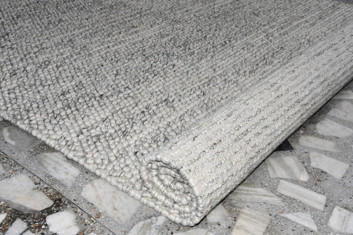 OVATION - OYSTER Hand Woven 80% Wool and 20% Cotton