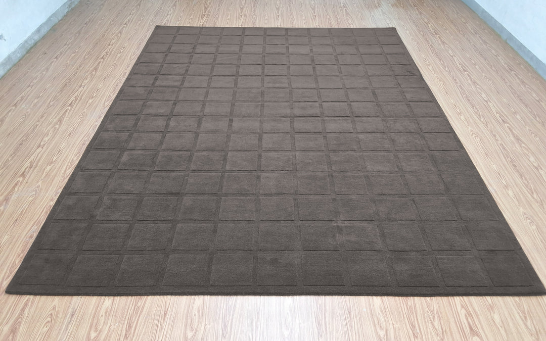 Forma Modern Rug 100% Wool Grey Color Hand Tufted Rug