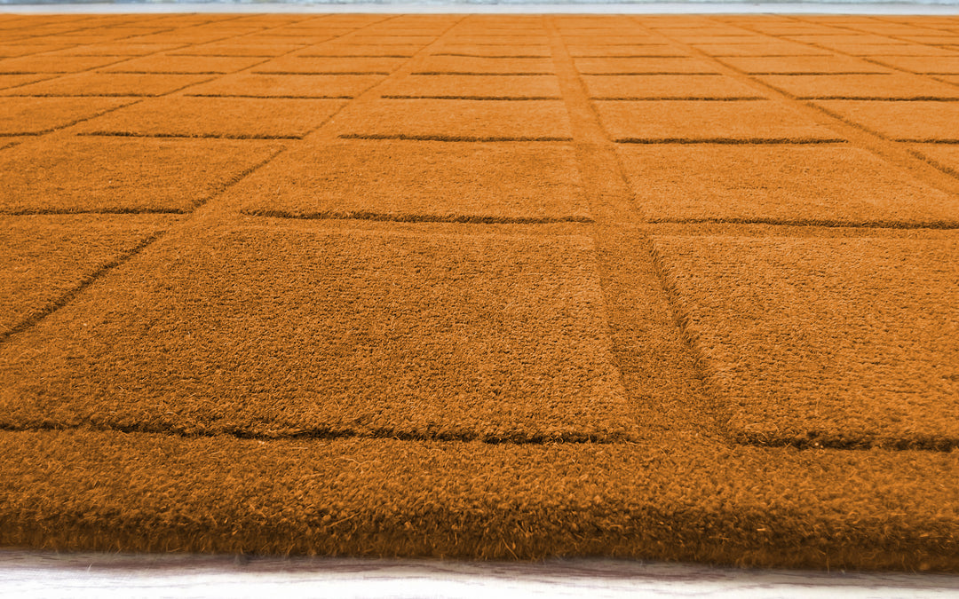Forma Modern Rug 100% Wool Gold Color Hand Tufted Rug