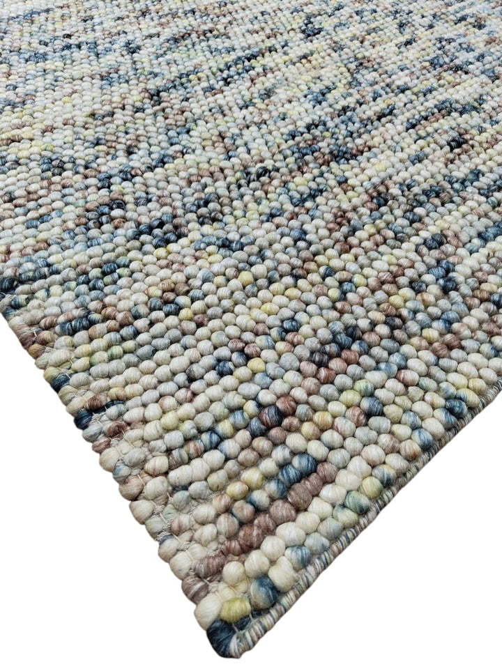 Pebbles Harmony Multicolor Hand Woven Wool Rug