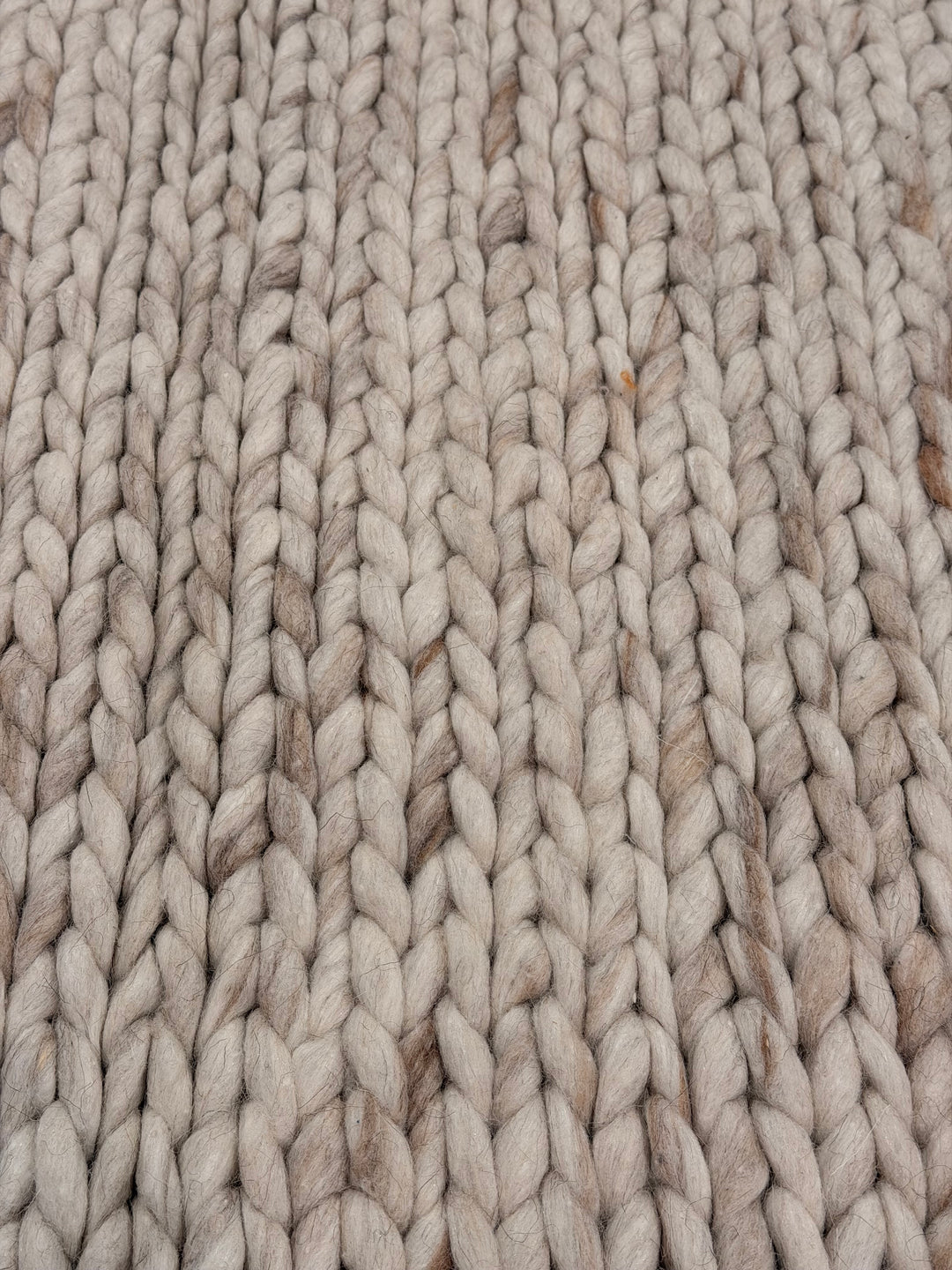 Chalk Braid Hand Woven Wool Rug