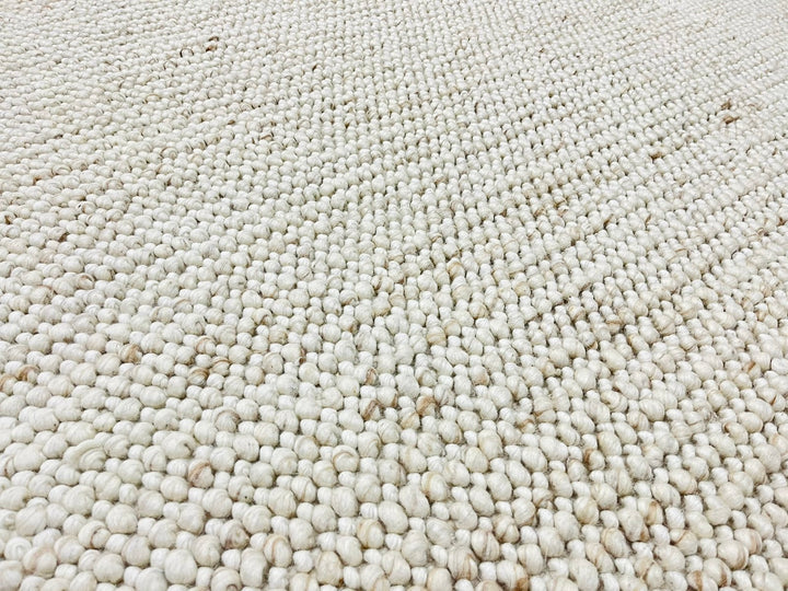 Pebbles Cherry Dune Hand-Woven wool Rug