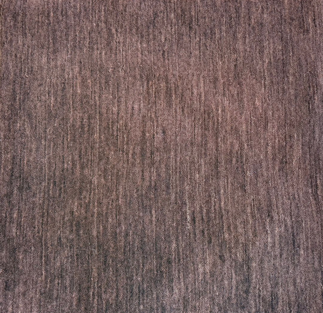 Dazzle Midnight Orchid Color Handloom Knotted Rug 100% Pure Wool