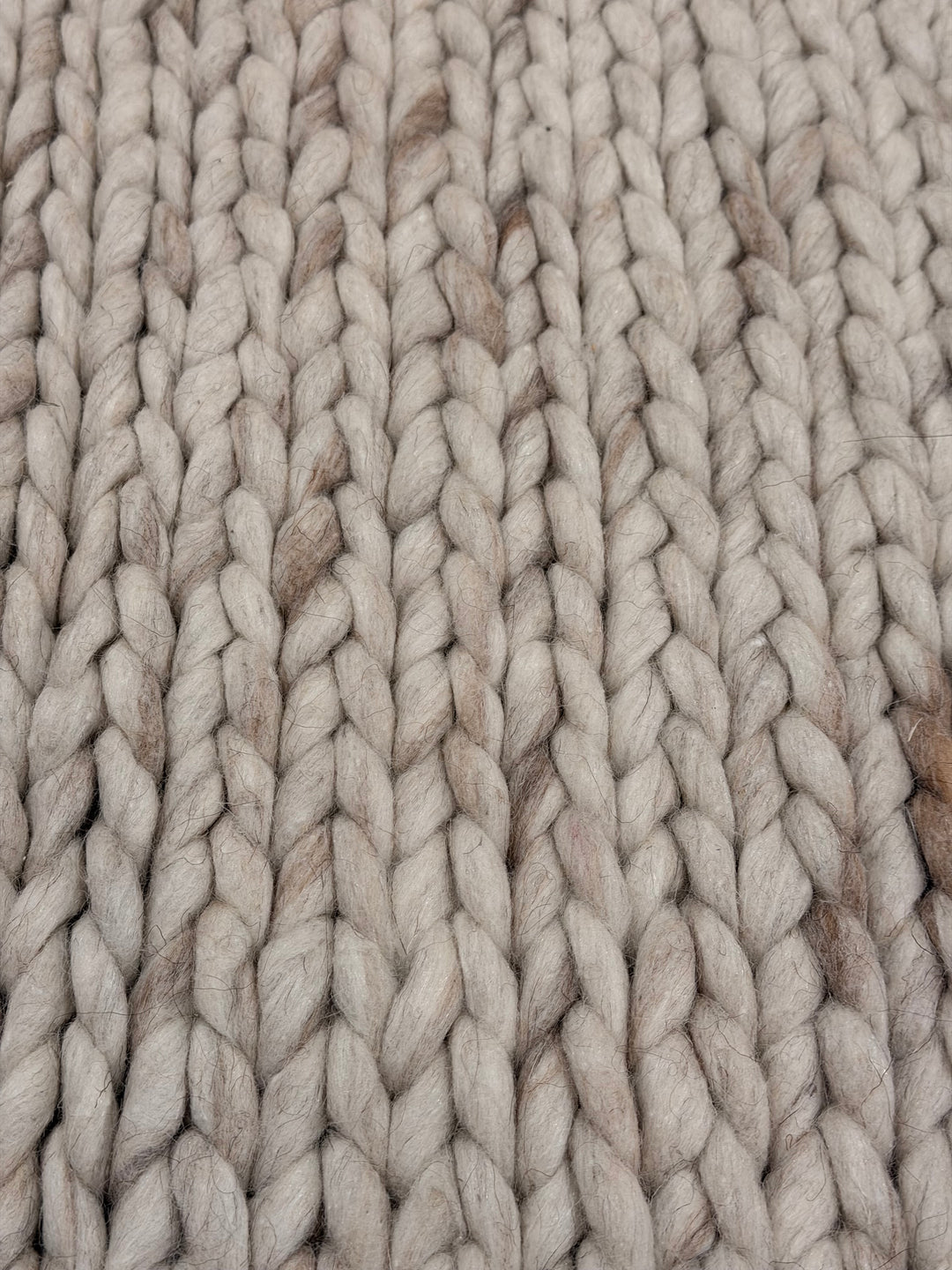 Chalk Braid Hand Woven Wool Rug