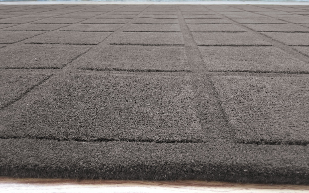 Forma Modern Rug 100% Wool Grey Color Hand Tufted Rug