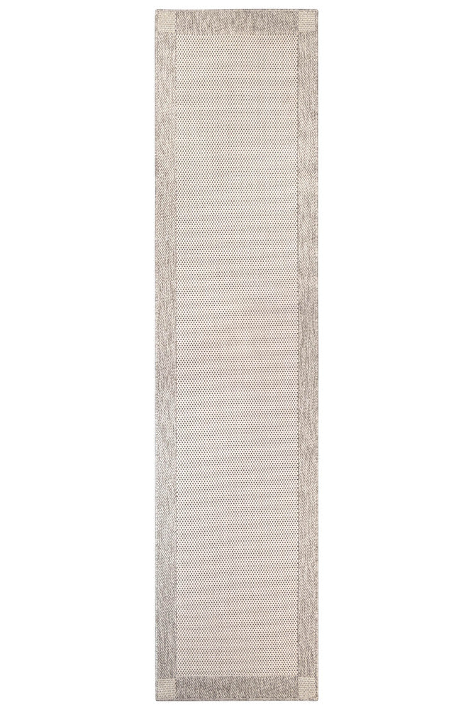 Outdoor Cream Grey Rug