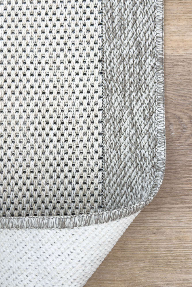 Outdoor Cream Grey Rug