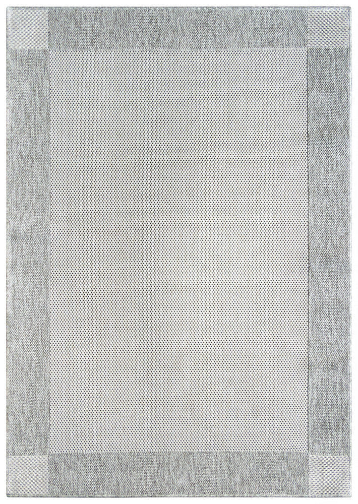 Outdoor Cream Grey Rug