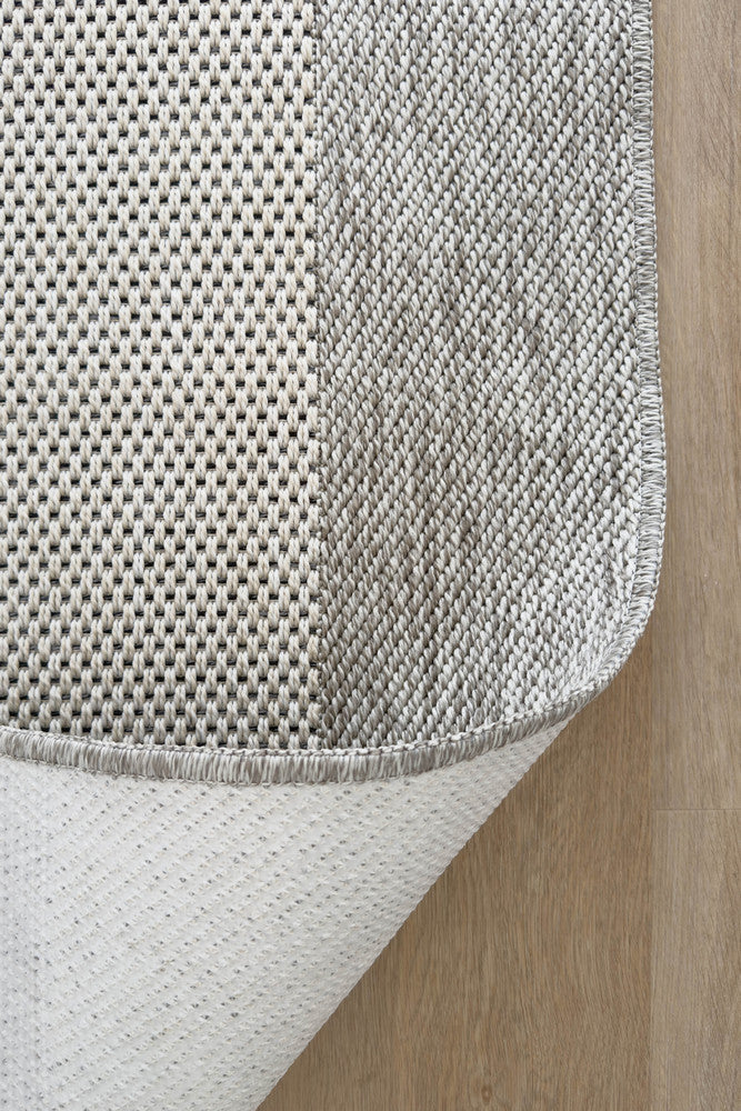 Outdoor Cream Grey Rug