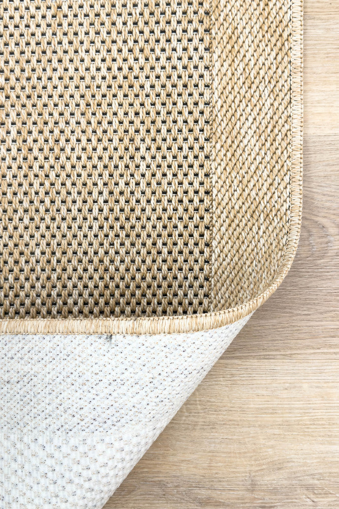 Outdoor Sand Black Rug