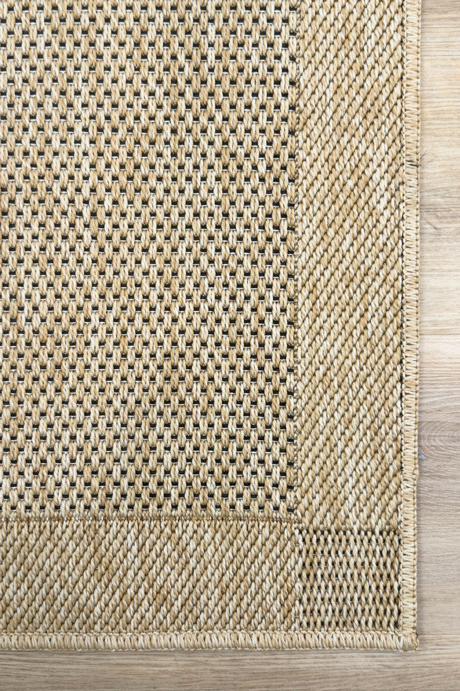 Outdoor Sand Black Rug