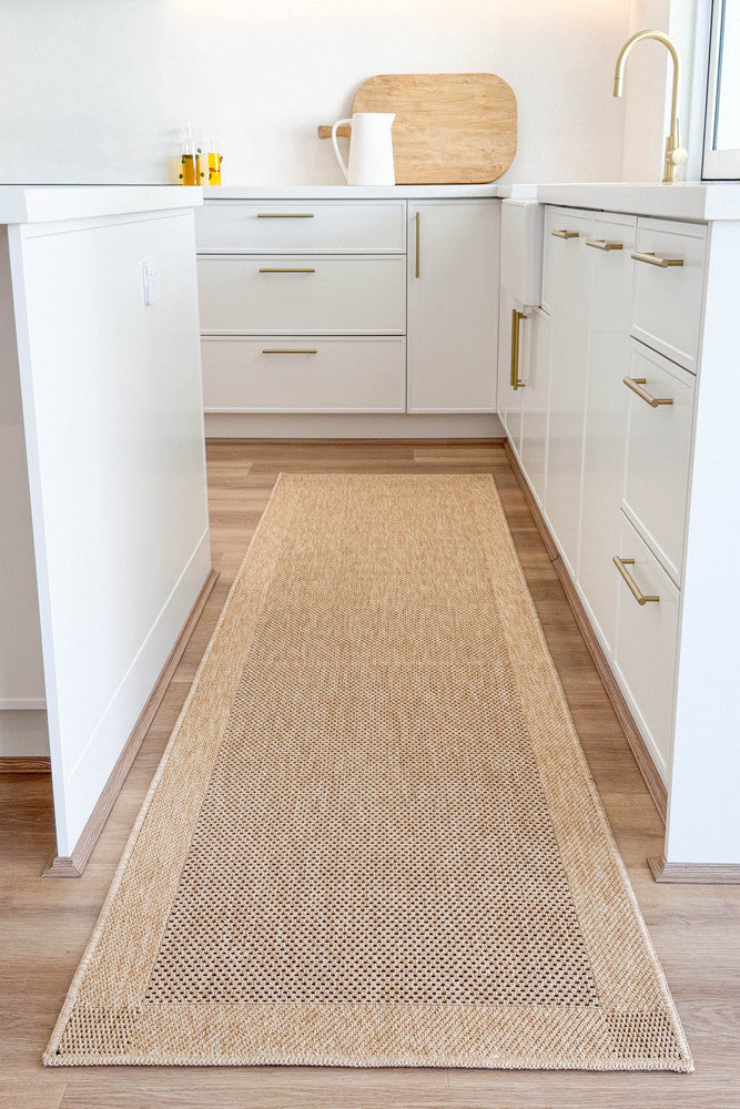 Outdoor Sand Black Rug