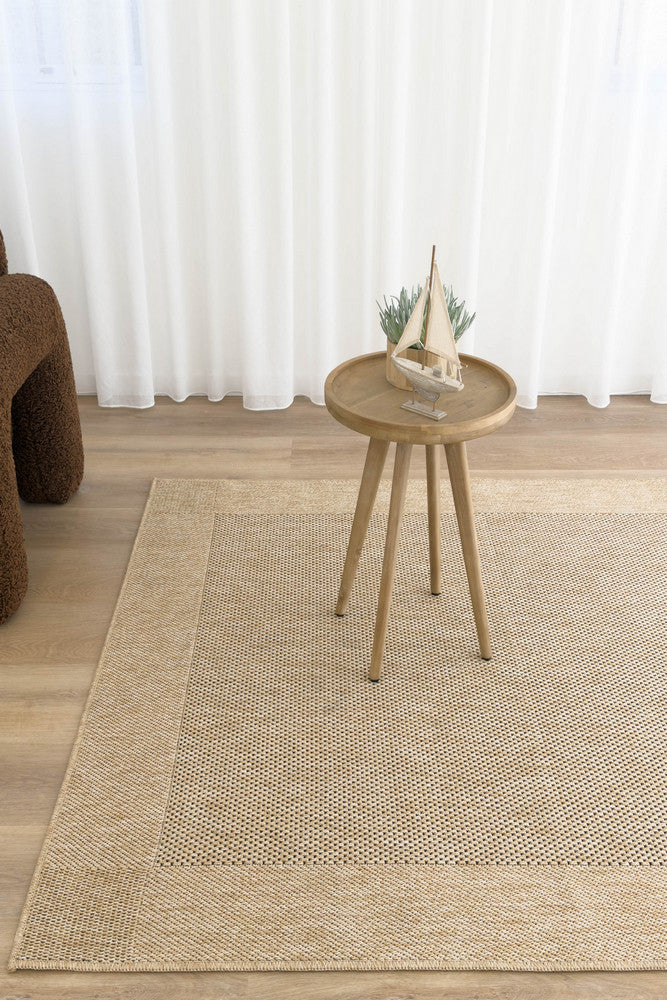 Outdoor Sand Black Rug