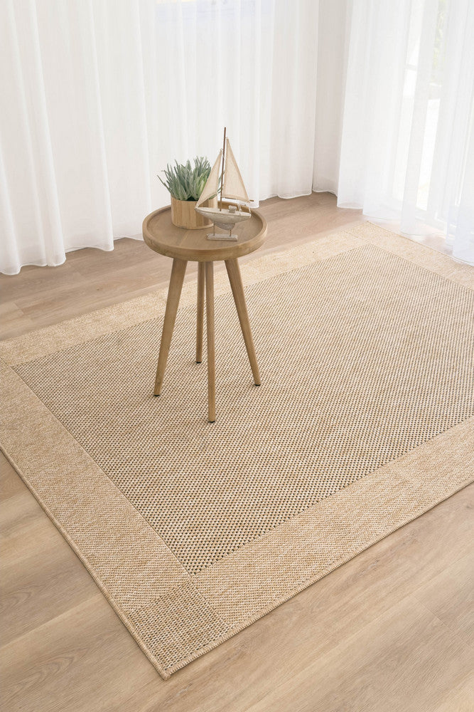Outdoor Sand Black Rug