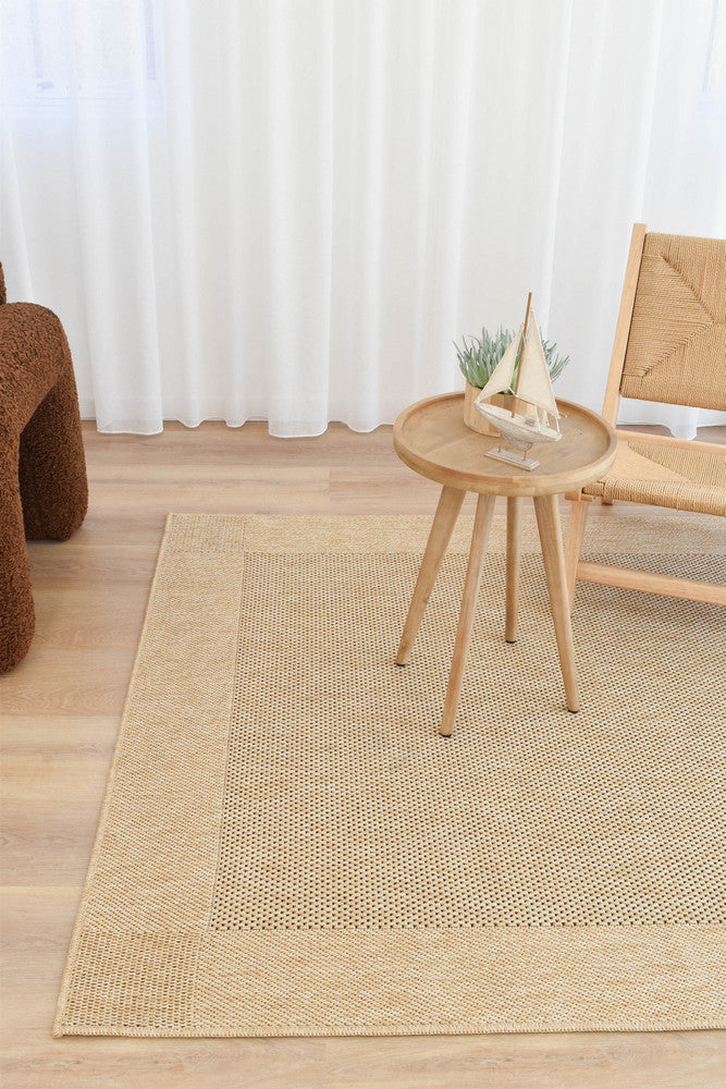 Outdoor Sand Black Rug