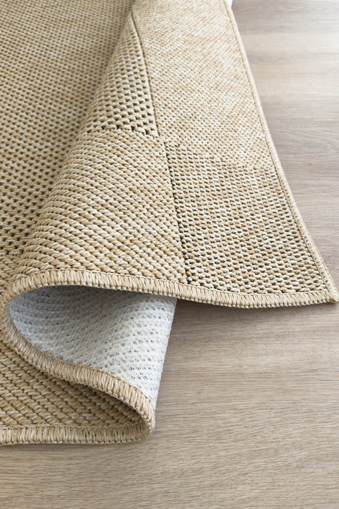 Outdoor Sand Black Rug