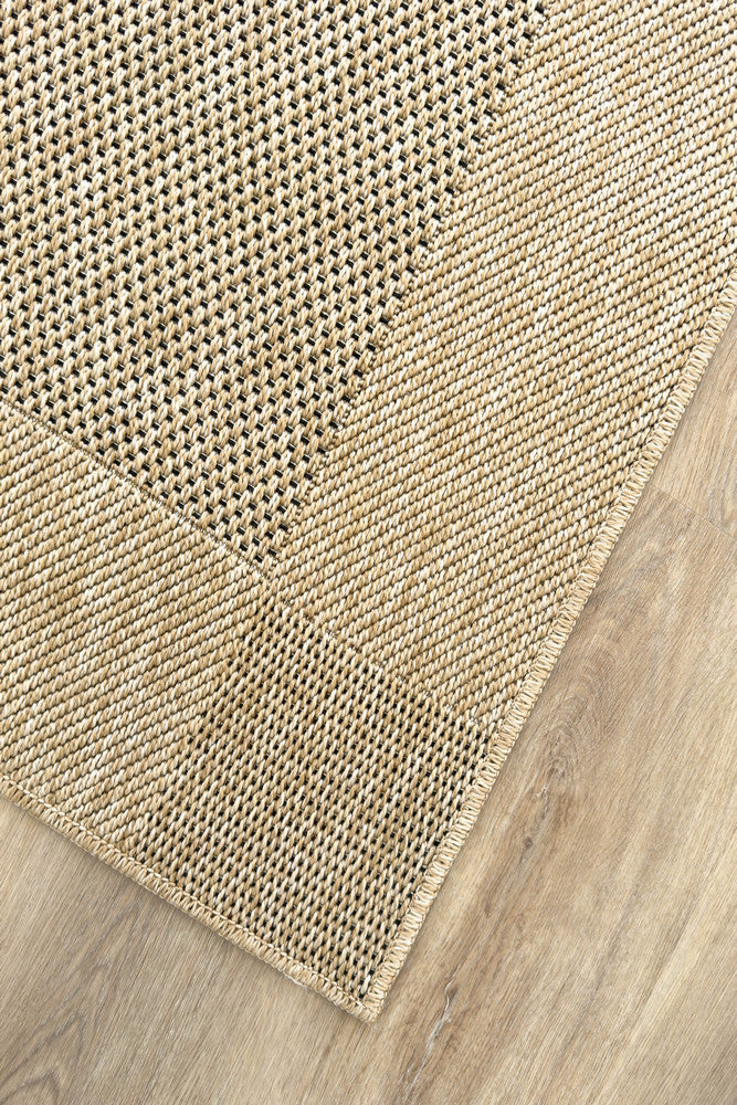 Outdoor Sand Black Rug
