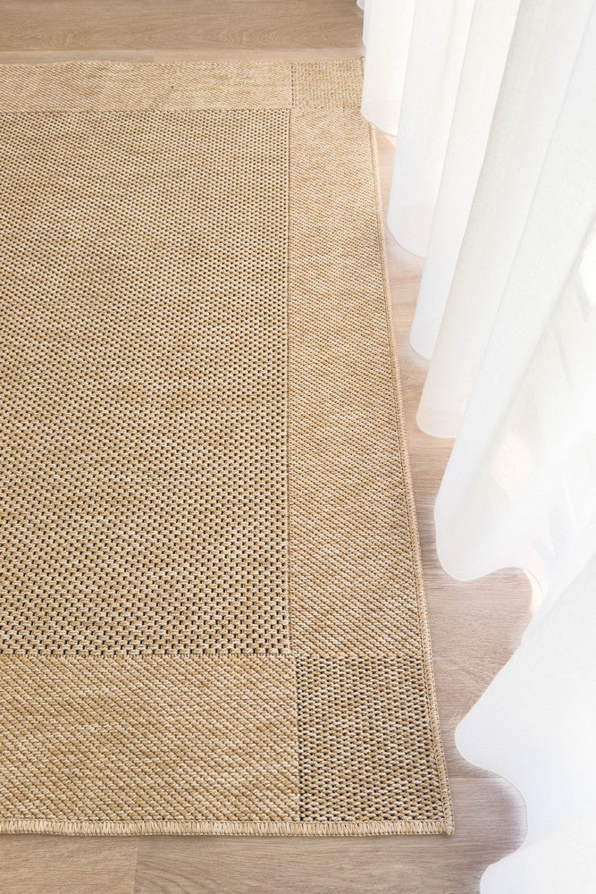Outdoor Sand Black Rug