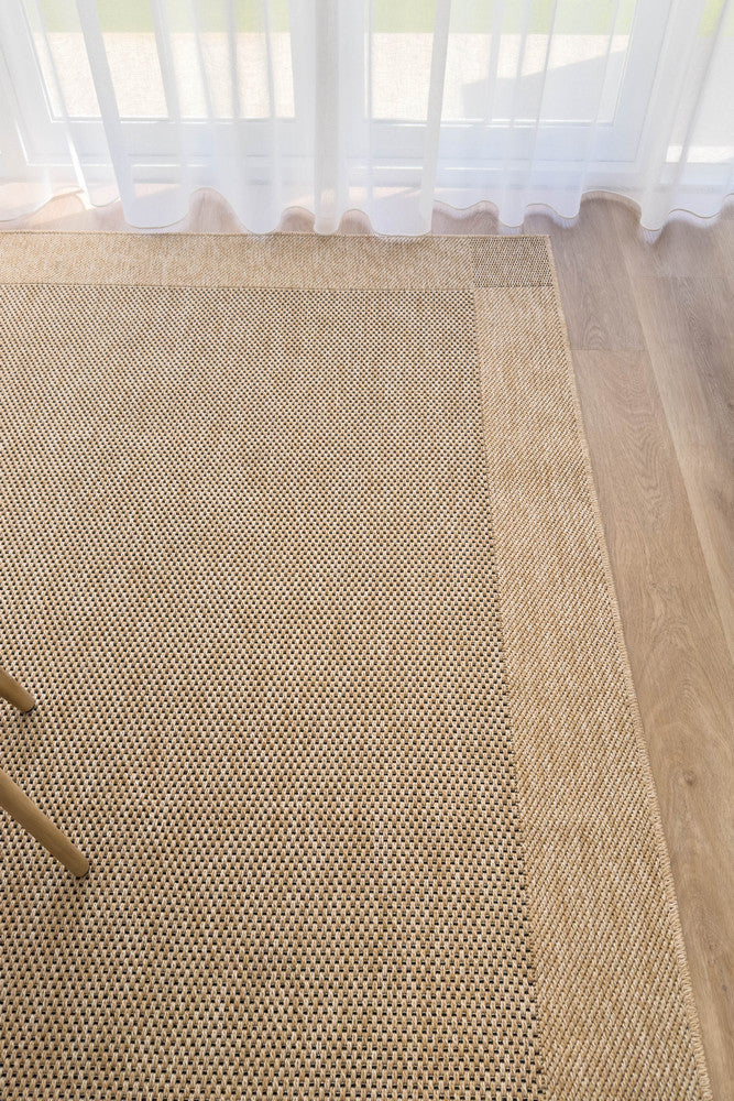 Outdoor Sand Black Rug