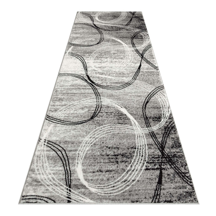 Hudson 6687 Lt Grey Hallway Runner