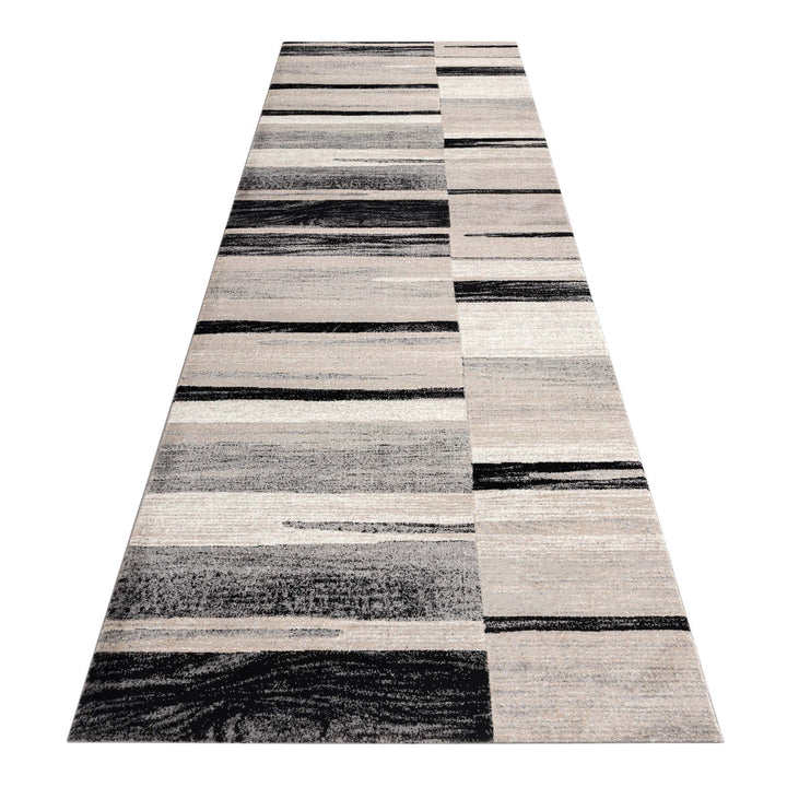 Hudson 7866 Grey Hallway Runner