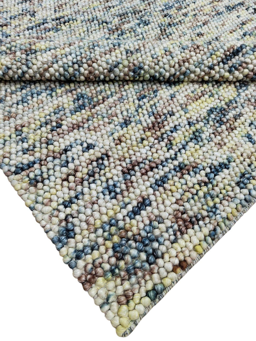 Pebbles Harmony Multicolor Hand Woven Wool Rug