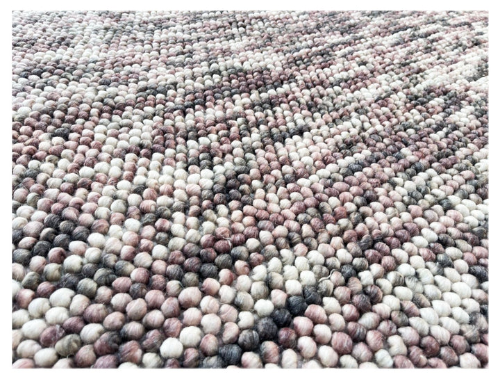 Pebbles Mosaic Drift Hand Woven Wool Rug