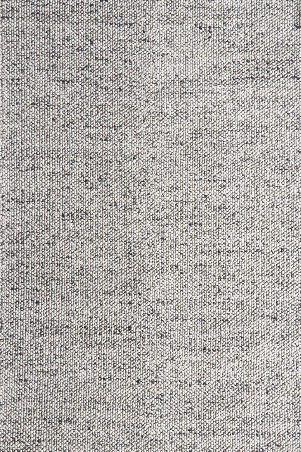 Pebbles Pure Oyster Wool Hand Woven Rug