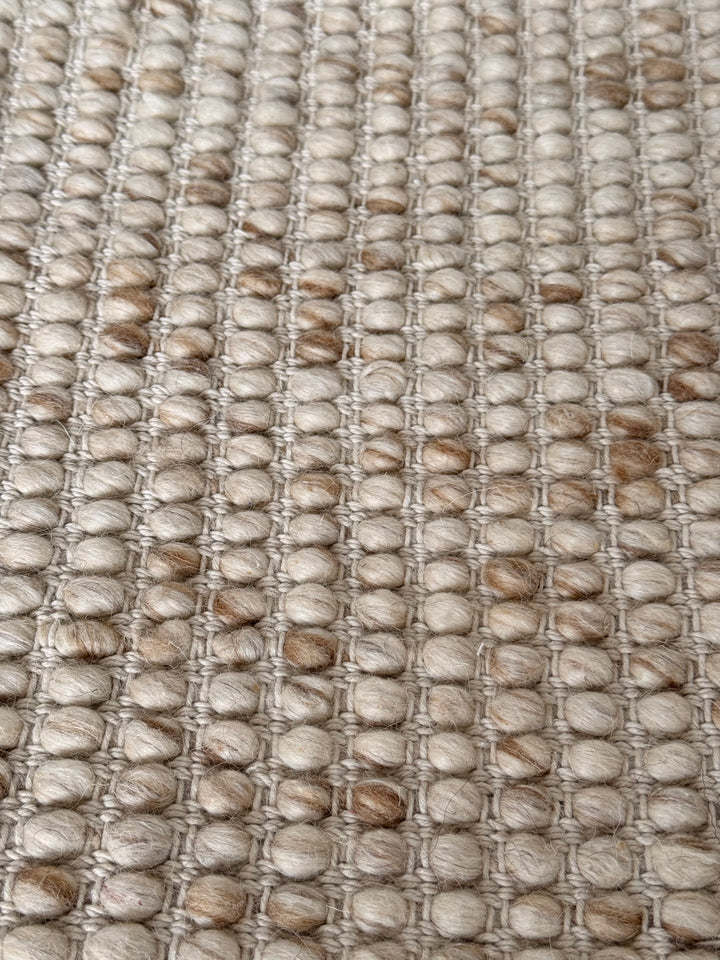 Skandi Knot Chalk Wool rug