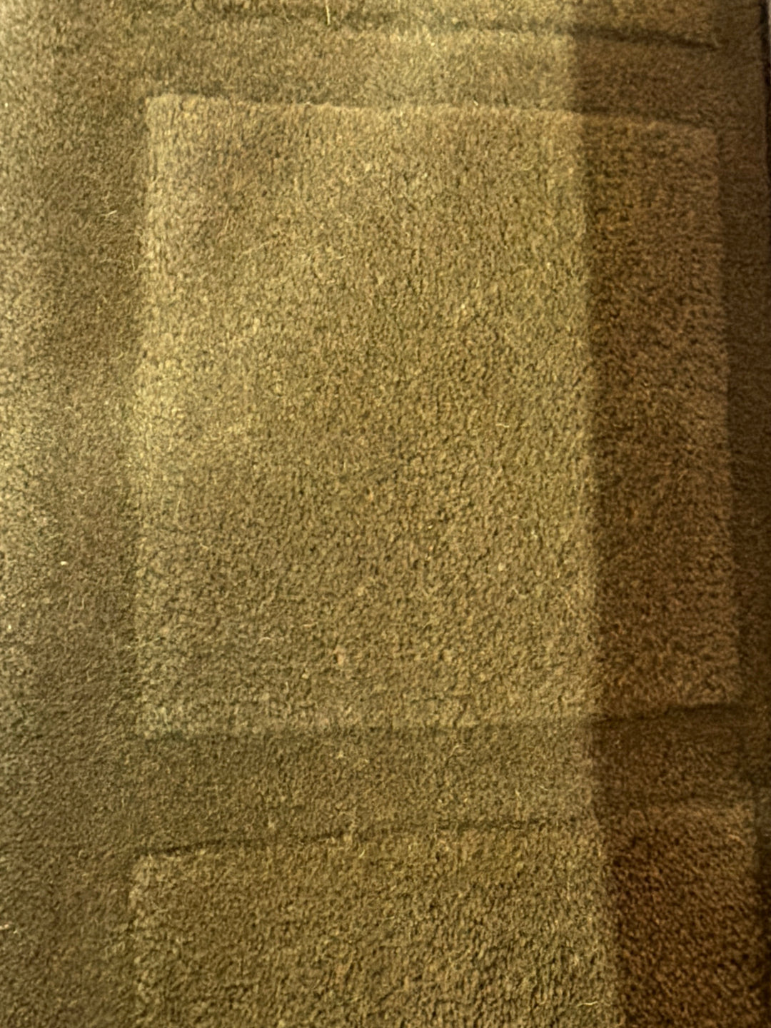 Forma Modern Rug 100% Wool Olive Taupe Hand Tufted Rug
