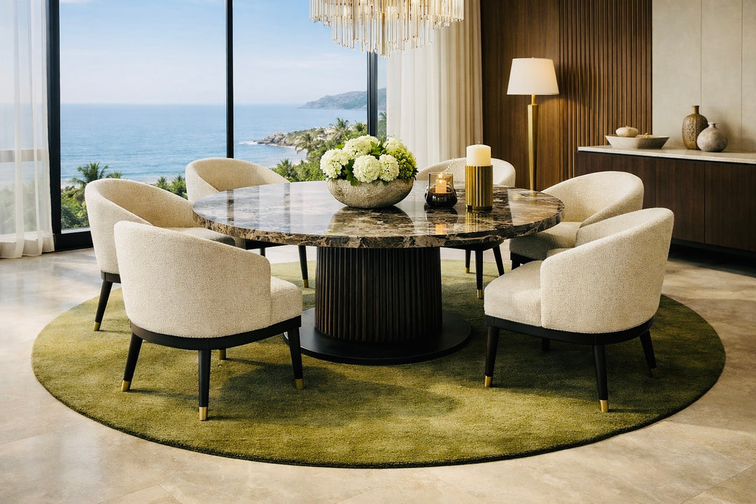 Dazzle Olive Green Color Handloom Knotted Rug 100% Pure Wool