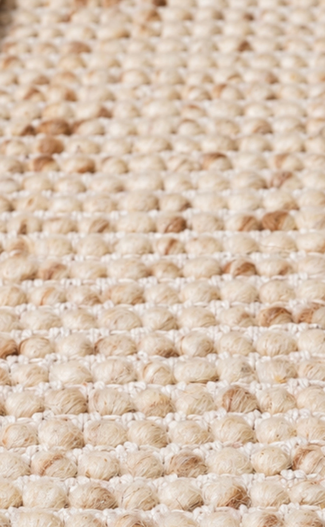 Skandi Knot Chalk Color Chunky Wool rug