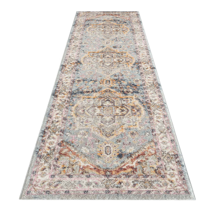 Nina 7401 Lt Blue Hallway Runner