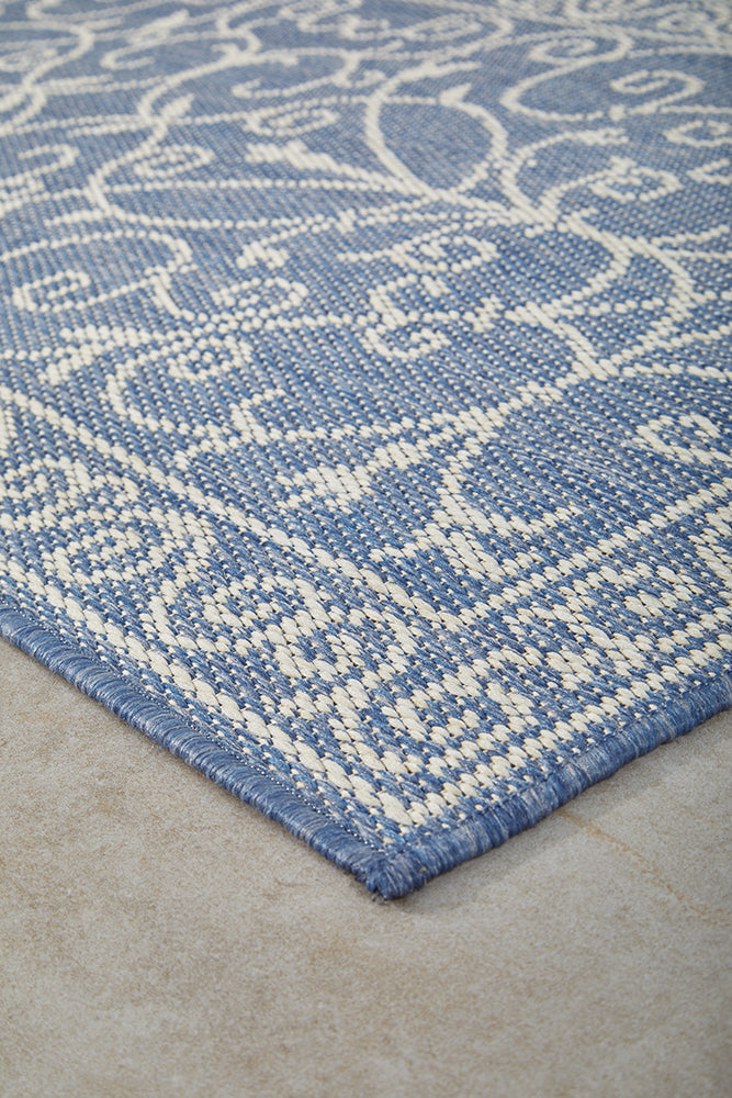 Newport Romy Blue Runner Rug