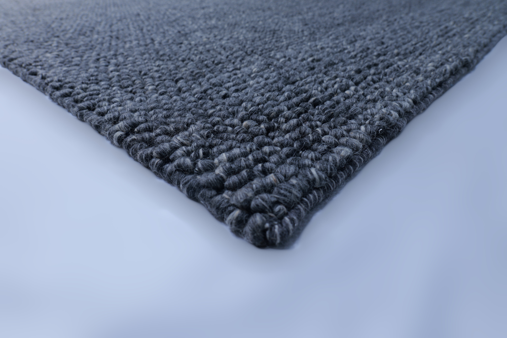 OVATION - GRANITE Hand Woven 80% Wool and 20% Cotton