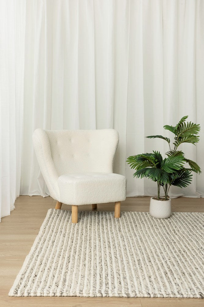 OVATION - QUARTZ Hand Woven Wool Rug